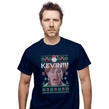 Load image into Gallery viewer, Shirts T-Shirts, Unisex / Small / Navy Kevin Sweater