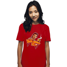 Load image into Gallery viewer, Daily_Deal_Shirts T-Shirts, Unisex / Small / Red The Wings Of Liberty