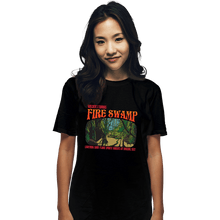 Load image into Gallery viewer, Daily_Deal_Shirts T-Shirts, Unisex / Small / Black Famous Fire Swamp