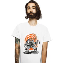 Load image into Gallery viewer, Daily_Deal_Shirts T-Shirts, Unisex / Small / White Michelangelo Sumi-e