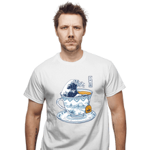 Load image into Gallery viewer, Shirts T-Shirts, Unisex / Small / White The Great Kanagawa Tea