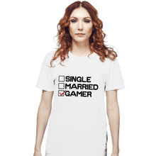 Load image into Gallery viewer, Shirts T-Shirts, Unisex / Small / White The Gamer