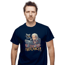 Load image into Gallery viewer, Shirts T-Shirts, Unisex / Small / Navy Freelancer Of Blaviken