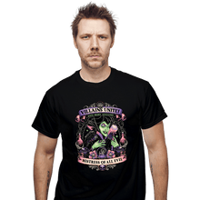 Load image into Gallery viewer, Daily_Deal_Shirts T-Shirts, Unisex / Small / Black Villains Unite Maleficent