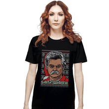 Load image into Gallery viewer, Shirts T-Shirts, Unisex / Small / Black Santa Swanson