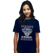 Load image into Gallery viewer, Shirts T-Shirts, Unisex / Small / Navy Roast Is Ruined