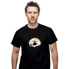 Load image into Gallery viewer, Shirts T-Shirts, Unisex / Small / Black Moonlight Clouds