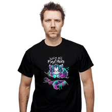 Load image into Gallery viewer, Shirts T-Shirts, Unisex / Small / Black Mad Watercolor