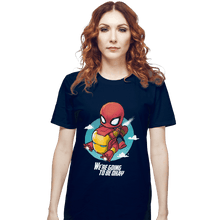 Load image into Gallery viewer, Shirts T-Shirts, Unisex / Small / Navy We're Going To Be Ok