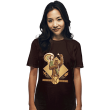 Load image into Gallery viewer, Shirts T-Shirts, Unisex / Small / Dark Chocolate Shiny Repair Service