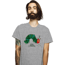 Load image into Gallery viewer, Secret_Shirts T-Shirts, Unisex / Small / Sports Grey A Very Hangry Caterpillar