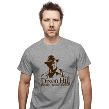 Load image into Gallery viewer, Daily_Deal_Shirts T-Shirts, Unisex / Small / Sports Grey Dixon Hill Private Investigator