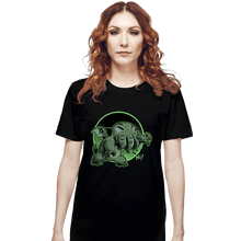 Load image into Gallery viewer, Daily_Deal_Shirts T-Shirts, Unisex / Small / Black Cthulhu Says Hi