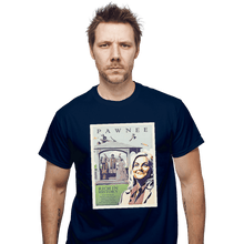 Load image into Gallery viewer, Shirts T-Shirts, Unisex / Small / Navy Explore Pawnee