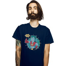 Load image into Gallery viewer, Shirts T-Shirts, Unisex / Small / Navy Planet Boy
