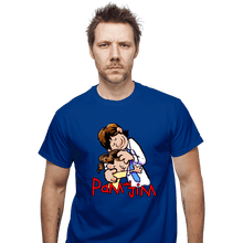 Load image into Gallery viewer, Shirts T-Shirts, Unisex / Small / Royal Blue Pam & Jim