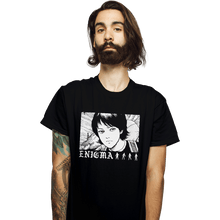 Load image into Gallery viewer, Shirts T-Shirts, Unisex / Small / Black Enigma