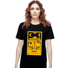 Load image into Gallery viewer, Shirts T-Shirts, Unisex / Small / Black Robo Tarot Card