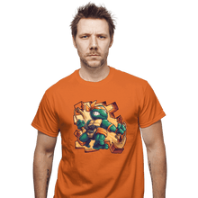 Load image into Gallery viewer, Secret_Shirts T-Shirts, Unisex / Small / Orange Toy Mike!
