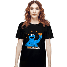 Load image into Gallery viewer, Daily_Deal_Shirts T-Shirts, Unisex / Small / Black Cookie Lover