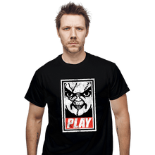Load image into Gallery viewer, Shirts T-Shirts, Unisex / Small / Black Play