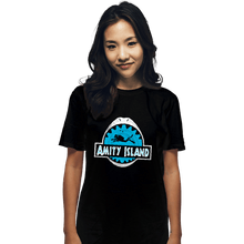 Load image into Gallery viewer, Daily_Deal_Shirts T-Shirts, Unisex / Small / Black Amity Island