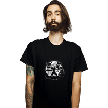 Load image into Gallery viewer, Shirts T-Shirts, Unisex / Small / Black Moonlight Samurai