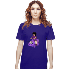 Load image into Gallery viewer, Shirts T-Shirts, Unisex / Small / Violet Purple Train