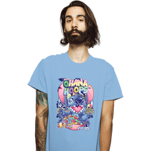 Load image into Gallery viewer, Daily_Deal_Shirts T-Shirts, Unisex / Small / Powder Blue Jumba's Ohana Hoops