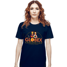 Load image into Gallery viewer, Daily_Deal_Shirts T-Shirts, Unisex / Small / Navy Globex Corp
