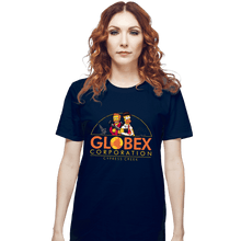 Load image into Gallery viewer, Daily_Deal_Shirts T-Shirts, Unisex / Small / Navy Globex Corp