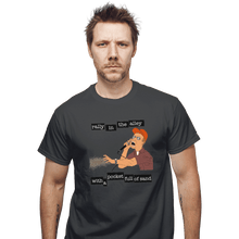 Load image into Gallery viewer, Shirts T-Shirts, Unisex / Small / Charcoal Pocket Full Of Sand