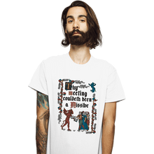 Load image into Gallery viewer, Daily_Deal_Shirts T-Shirts, Unisex / Small / White Illuminated Email