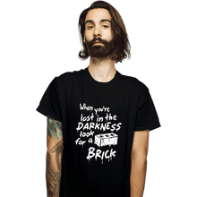 Load image into Gallery viewer, Secret_Shirts T-Shirts, Unisex / Small / Black Look For A Brick