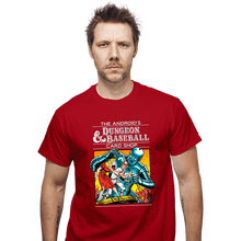 Load image into Gallery viewer, Daily_Deal_Shirts T-Shirts, Unisex / Small / Red The Android's Dungeon & Baseball Card Shop