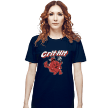 Load image into Gallery viewer, Shirts T-Shirts, Unisex / Small / Navy Crit-Hit