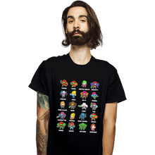 Load image into Gallery viewer, Daily_Deal_Shirts T-Shirts, Unisex / Small / Black The Many Suits Of Samus
