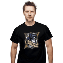 Load image into Gallery viewer, Shirts T-Shirts, Unisex / Small / Black Hairy Pupper House Ruffinpaw