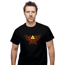 Load image into Gallery viewer, Shirts T-Shirts, Unisex / Small / Black Hyrule Fire Crest