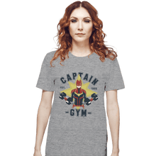 Load image into Gallery viewer, Shirts T-Shirts, Unisex / Small / Sports Grey Captain Gym