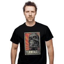 Load image into Gallery viewer, Shirts T-Shirts, Unisex / Small / Black Terminate