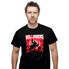 Load image into Gallery viewer, Last_Chance_Shirts T-Shirts, Unisex / Small / Black Helldivers