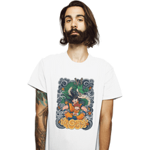 Load image into Gallery viewer, Shirts T-Shirts, Unisex / Small / White Goku and Gohan