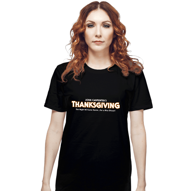Daily_Deal_Shirts T-Shirts, Unisex / Small / Black Carpenter's Thanksgiving