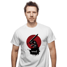 Load image into Gallery viewer, Shirts T-Shirts, Unisex / Small / White Red Sun Swordsman