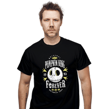 Load image into Gallery viewer, Shirts T-Shirts, Unisex / Small / Black Pumpkin King Forever