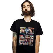 Load image into Gallery viewer, Shirts T-Shirts, Unisex / Small / Black Time Fighters 7th VS 8th