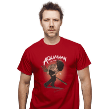 Load image into Gallery viewer, Shirts T-Shirts, Unisex / Small / Red Arthur Curry VS The World