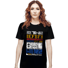 Load image into Gallery viewer, Daily_Deal_Shirts T-Shirts, Unisex / Small / Black RX-78-02 DATA