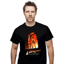 Load image into Gallery viewer, Shirts T-Shirts, Unisex / Small / Black Indiana Croft
